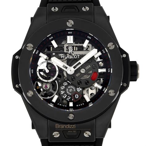 hublot big bang black magic skeleton|hublot big bang meca 10.